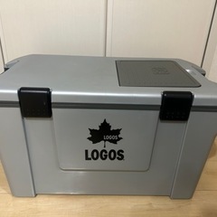 美品　LOGOS クーラーボックス　50L 大容量　グレー