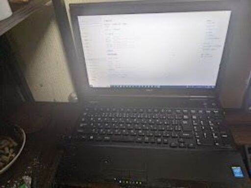 necノートパソコン中古ssd1tb メモリ 16gb　COREi5 VK27MD-J 中古美品