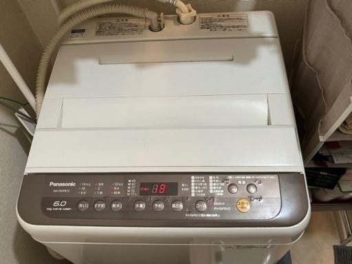 2018年製　Panasonic 洗濯機　6.0kg