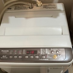 2018年製　Panasonic 洗濯機　6.0kg　
