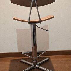 moda en casa カウンターチェア バーチェア 木製 油圧昇降式 moda en casa カウンターチェア バーチェア 木製 油圧昇降式 moda en