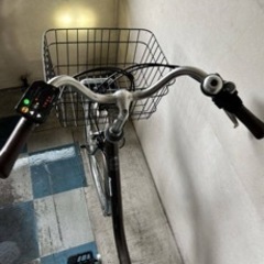 中古美品 パナソニック BE-ELF63T [電動アシスト自転車 ビビ・FX 26型 