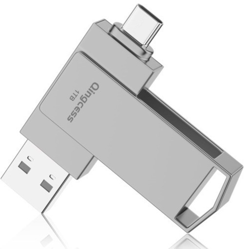 【新品】1TB 大容量 USBメモリ 2in1 Type-C対応