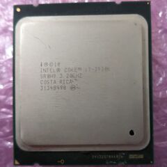 【中古動作CPU】i7 3930K(LGA2011)