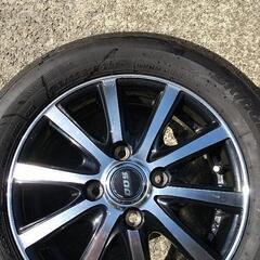 最終出品軽自動車用アルミ付きタイヤ