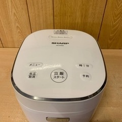 シャープ　ジャー炊飯器　KS-CF05A-W