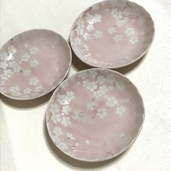 桜の小皿　3枚