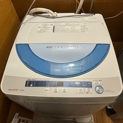 SHARP シャープ 洗濯機 縦型全自動洗濯機 ES-GG55P