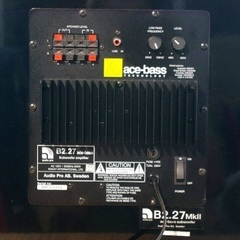 【引取限定】高音質サブウーハー Audio Pro B2.27MK2 Bランク】オーディオプロ audio pro B2.27 MK2 サブウーファー @53923