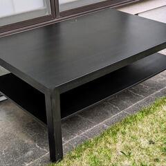 【特価！】IKEA製　黒いセンターテーブル　　　　　　　　　　　　②