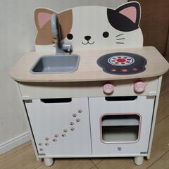 猫のキッチン♡木のおもちゃ