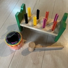IKEA おもちゃ UPPSTÅ ウップストー ハンマートイ、つ...
