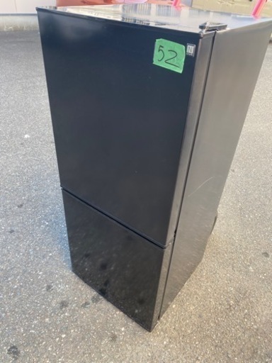 福岡市内配送無料　2022年式 106L 2ドア冷蔵庫 Nグラシア BK