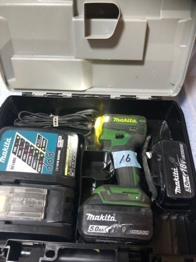 ⑦マキタ18vインパクトドライバTD171D中古オリジナルハウジング