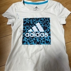 adidas ヒョウ柄　半袖　120㎝