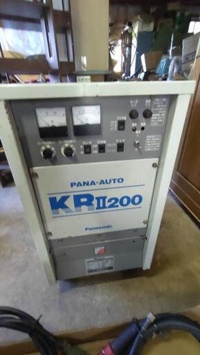 お話中　片道100kmまで配達可　TIG溶接機パナソニック　PANA-AUTO KRⅡ200　知識がある方のみ連絡ください　引き取り限定！！