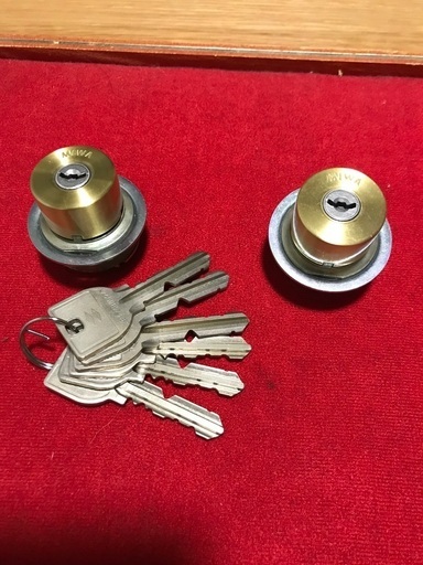 マンションタイプ　美和高級　キーシリンダーセット