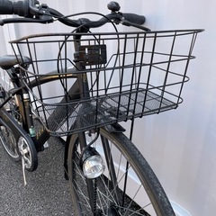 都内/千葉市引取】27インチ自転車 鍵/オートライト/6段変速付 定価3.8