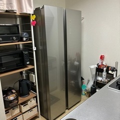 【急ぎ！5/24まで】AQUA 大型冷凍冷蔵庫AQR-SBS45J