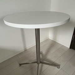 丸テーブル　ホワイト　60cm