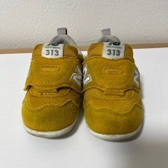 ニューバランス 313  13cm 黄色 子供靴