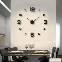 新品未使用　時計　壁時計　フレームレス シンプル オシャレ ナチュラル