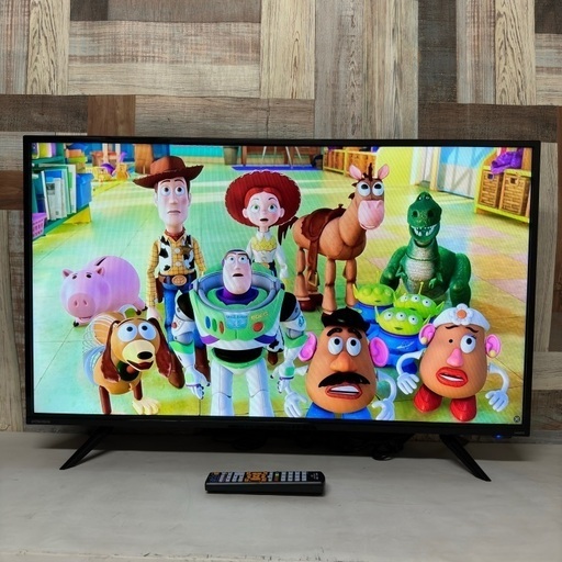 即日受渡❣️40型液晶 TV 省エネ HDMI端子USB端子付ゲーム Blu-rayソフト楽しめる18500円