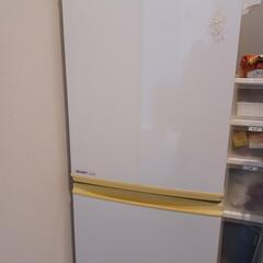 【SHARP】2ドア冷凍冷蔵庫2010年製