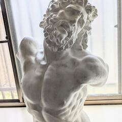 古代彫刻 石膏像 ラオコーン ラオコン 胸像 半身像 デッサン オブジェ