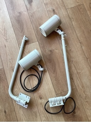 【再値下げ！】ニッケンハードウエア 一体型LEDアームスポット ViewTron Lアームセット