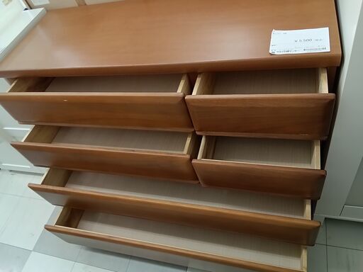 ☆ジモティ割あり☆ チェスト H94×D45×W120 クリーニング済み TC383 