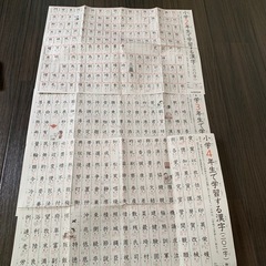小学2年〜小学4年/漢字一覧表
