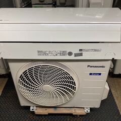 K05293　中古エアコン パナソニック 2020年製 主に6畳用 冷房能力 2.2KW / 暖房能力 2.2KW