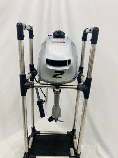 ☆ホンダ HONDA ４ストローク2馬力エンジン　トランサムS BF2DH 型式BAAC【2018年製造】【始動確認済】