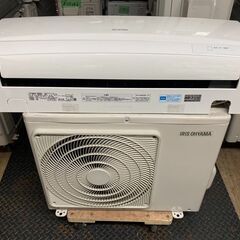 K05296　中古エアコン アイリスオーヤマ 2018年製 主に6畳用 冷房能力 2.2KW / 暖房能力 2.2KW