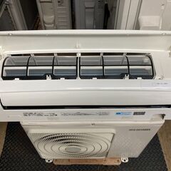 K05296　中古エアコン アイリスオーヤマ 2018年製 主に6畳用 冷房能力 2.2KW / 暖房能力 2.2KW