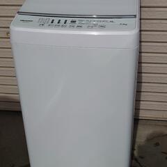 【決まりました】☆洗濯機 ハイセンス HW-G55B-W