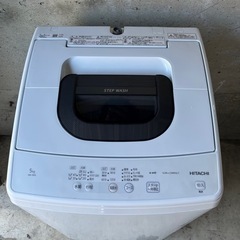 HITACHI 2022年製 5.0㎏ 日立　全自動洗濯機 NW-50G