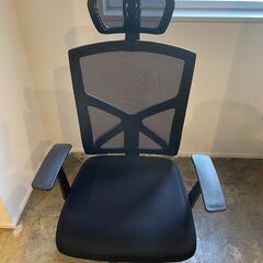 【値引き可能】黒椅子