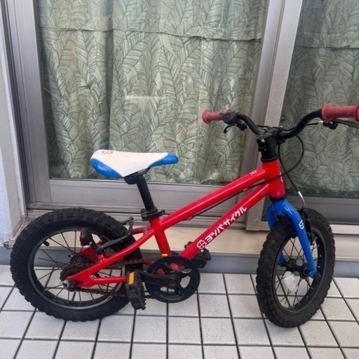 子ども自転車　ヨツバサイクル14インチ