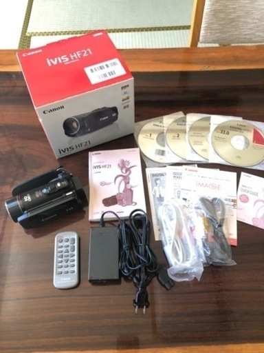 《受け渡し予定者決まりました》HDビデオカメラCanon IVIS HF21