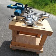 DIY 卓上スライド丸ノコ SSC-190 自作台座付