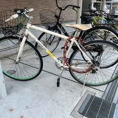 自転車 クロスバイク SHIMANOギア6段式