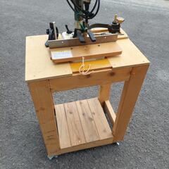 　DIY JET 卓上角ノミ機 JBM-5 T-1147N 自作台座付