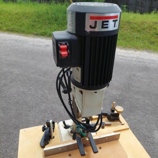DIY JET 卓上角ノミ機 JBM-5 T-1147N 自作台座付