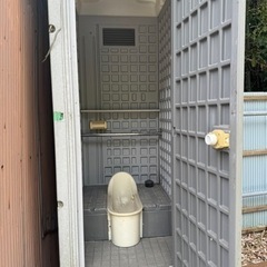 仮設トイレ(和式)