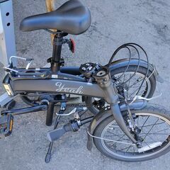 Yeah Provence 折り畳み自転車 7段変速付き 16インチ マットブラック アルミフレーム 重量約11.8kg DAHON ダホンライセンス 折りたたみ 