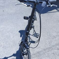 Yeah Provence 折り畳み自転車 7段変速付き 16インチ マットブラック アルミフレーム 重量約11.8kg DAHON ダホンライセンス 折りたたみ 