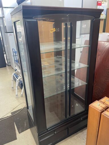 リサイクルショップどりーむ荒田店　No12211 リビングボード　棚　シェルフ　飾り棚　アンティーク♪