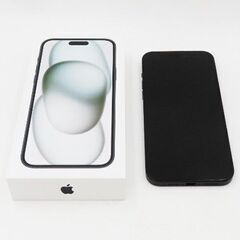 【ほぼ新品】iPhone15 Plus 256GB SIMフリー　ブラック　バッテリー最大容量100％